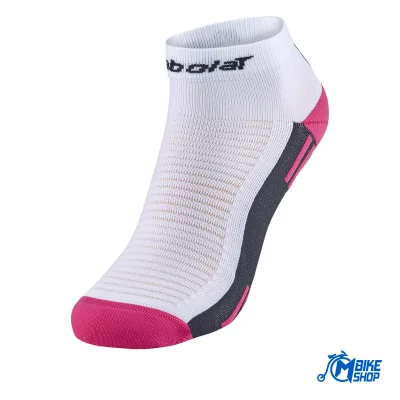 Čarape BABOLAT Padel Quarter White/Roseberry